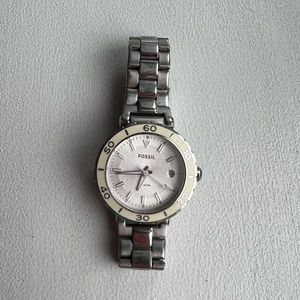 Fossil Women’s stainless steel watch $55